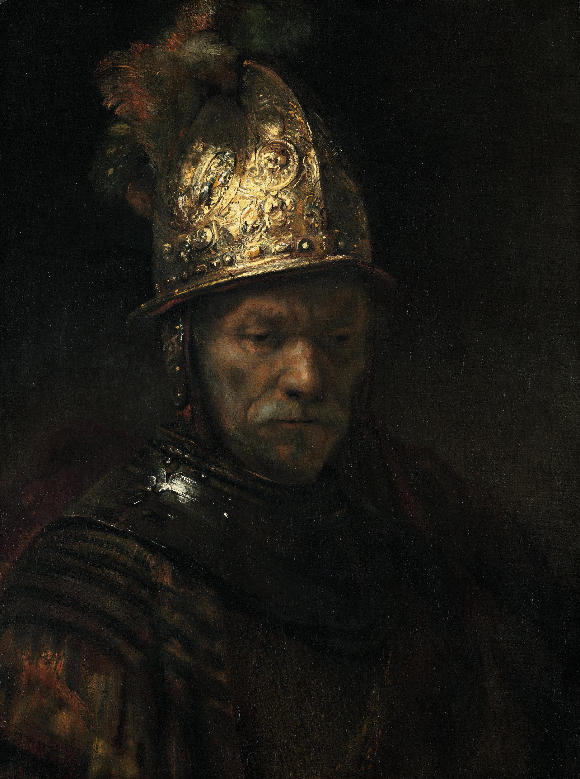 Der Mann mit dem Goldhelm. Staatliche Museen zu Berlin, Gemäldegalerie